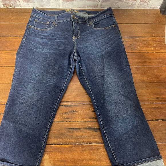 Kut from the Kloth Blue Ankle Cropped Jeans - Picture 5 of 9